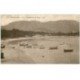 carte postale ancienne 83 CAVALAIRE-SUR-MER. Vue générale sur la Plage avec barques de Pêcheurs