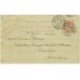 carte postale ancienne 83 DRAGUIGNAN. Correspondance 1902 avec article sur Mouvement administratif