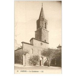 carte postale ancienne 83 FREJUS. La Cathédrale