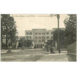 carte postale ancienne 83 HYERES. Grimm's Parc Hôtel