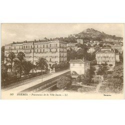 carte postale ancienne 83 HYERES. La Ville Haute