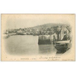 carte postale ancienne 14 HONFLEUR. Le Port 1903