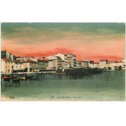 carte postale ancienne 83 LA SEYNE SUR MER. Le Port 1916