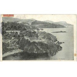 carte postale ancienne 83 L'ESTEREL. La Corniche 1906. En l'état...