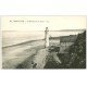 carte postale ancienne 14 HONFLEUR. L'Estuaire de la Seine et Phare. Verso blanc