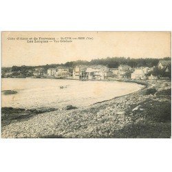 carte postale ancienne 83 SAINT-CYR-SUR-MER. Les Lecques 1928