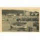 carte postale ancienne 83 SAINTE MAXIME SUR MER. Port et Casino 1937 barques de Pêcheurs
