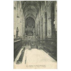 83 SAINT-MAXIMIN. Le Choeur et l'Orgue de la Basilique