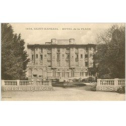 carte postale ancienne 83 SAINT-RAPHAEL. Hôtel de la Plage