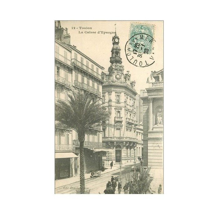 83 TOULON. Caisse d'Epargne 1906