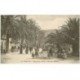 carte postale ancienne 83 TOULON. Enfants avec cerceaux Place de la Liberté Allée des Palmiers 1915