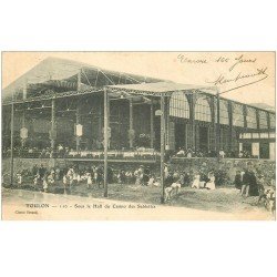 carte postale ancienne 83 TOULON. Hall du Casino des Sablettes 1903