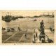 carte postale ancienne 83 TOULON. Le Génie Maritime et Sortie du Port 1932 avec Cuirassiers