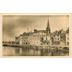 carte postale ancienne 14 HONFLEUR. Quai Saint-Etienne Bassin