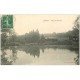 carte postale ancienne 02 HIRSON. Etang de Blangis 1914