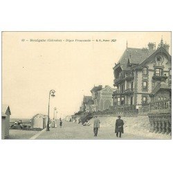 carte postale ancienne 14 HOULGATE. Digue Promenade. BF Paris