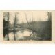 carte postale ancienne 86 BERUGES. Vallée de la Boivre du Pont de Cruché 1919