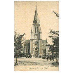 carte postale ancienne 14 HOULGATE. L'Eglise 1909