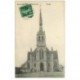 carte postale ancienne 86 DANGE SAINT ROMAIN. Eglise et son Clocher 1912 animation