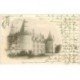 carte postale ancienne 86 GENCAY. Château de la Roche 1902 écriture croisée