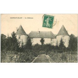 carte postale ancienne 86 JAUNAY CLAN. Le Château 1913