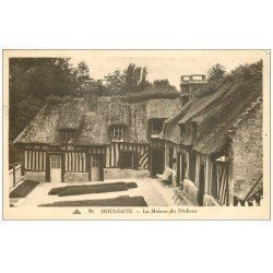 carte postale ancienne 14 HOULGATE. Maison du Pêcheur 1939