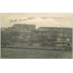 carte postale ancienne 86 LOUDUN. Vue générale du Martray