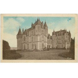 carte postale ancienne 86 MAIRE. Château de Rocreuse 1945