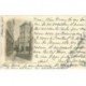 carte postale ancienne 86 POITIERS. Carte Pionnière 1901 Clocher Eglise Saint Porchaire et Imprimerie