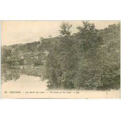 carte postale ancienne 86 POITIERS. Les Bords du Clain