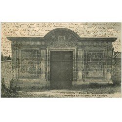 carte postale ancienne 86 POITIERS. Porte Cimetière Hôpital des Champs ancienne Prison 1912