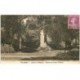 carte postale ancienne 86 POITIERS. Statue du Peintre Pérault Jardin de Blossac 1933