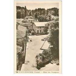 carte postale ancienne 86 SAINT CHARTRES. Hôtel des Voyageurs