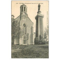 carte postale ancienne 86 VIENNE. Chapelle et TourNotre Dame de Pipet. Légère plissure