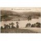 carte postale ancienne 87 LA CROUZILLE. Vue sur l'Etang 1934