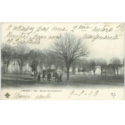 87 LIMOGES. Animation Square des Emailleurs 1903