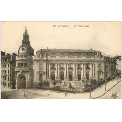 carte postale ancienne 87 LIMOGES. La Préfecture