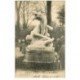 87 LIMOGES. Monument Le Chêne et le Roseau 1903 belle animation