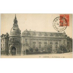 carte postale ancienne 87 LIMOGES. Nouvelle préfecture 1917