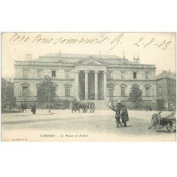 carte postale ancienne 87 LIMOGES. Palais de Justice 1903