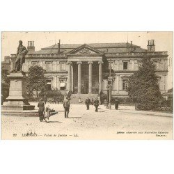carte postale ancienne 87 LIMOGES. Palais de Justice 1918