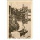 carte postale ancienne 87 LIMOGES. Personnage sur Barque bords de la Vienne et Cathédrale 1940