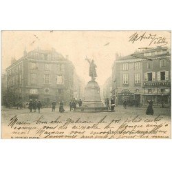 carte postale ancienne 87 LIMOGES. Place Denis Dussoubs 1902