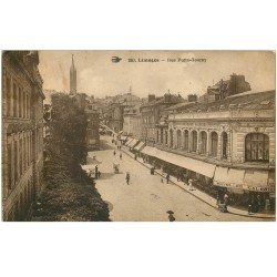carte postale ancienne 87 LIMOGES. Rue Porte Tourny Nouvelles Galeries