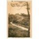 carte postale ancienne 87 SAINT SULPICE LES FEUILLES. Attelage de Boeufs près du Moulin de Peupiton 1946