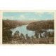 carte postale ancienne 87 SOLIGNAC. Etang de Tricherie 1955