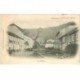 carte postale ancienne 88 ALLARMONT. Eglise et Rue principale 1904