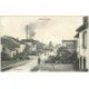 carte postale ancienne 88 ARCHES. Animation Route principale 1916