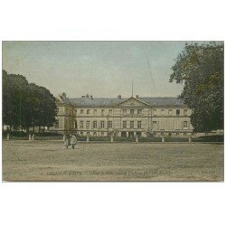 carte postale ancienne 14 ISIGNY-SUR-MER. Hôtel de Ville animation