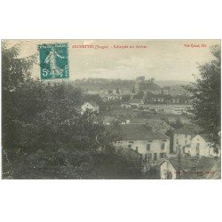 carte postale ancienne 88 ARCHETTES. Echappée sur Arches. Uniquement timbrée mais verso vierge